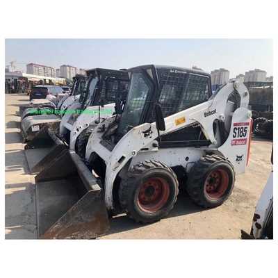44.7 KW Mini Slide Loader de segunda mão BOBCAT S185 Mini Skid Steer para preços adequados