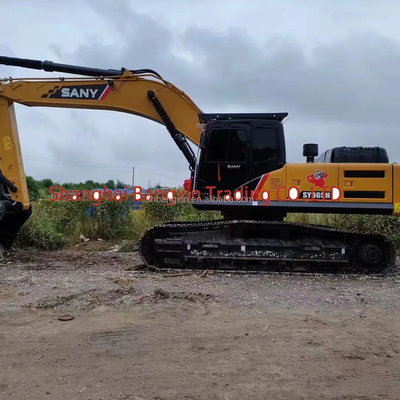 Pequena máquina usada mini escavadeira SANY SY365H com forte potência e estabilidade hidráulica