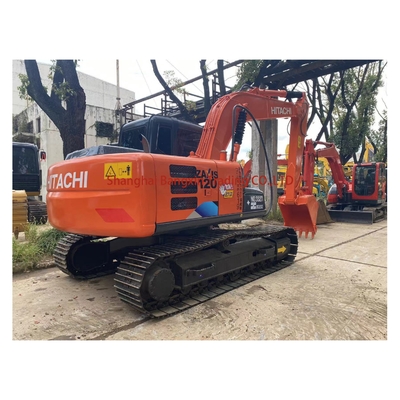 Excavadora Hitachi ZX120 de segunda mão com todas as funções em bom estado de funcionamento