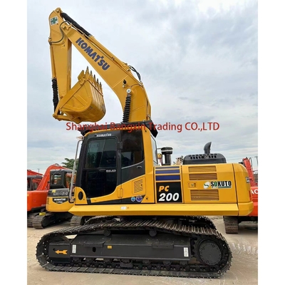 Excavadora de segunda mão Komatsu PC220-8 Adequada para várias aplicações