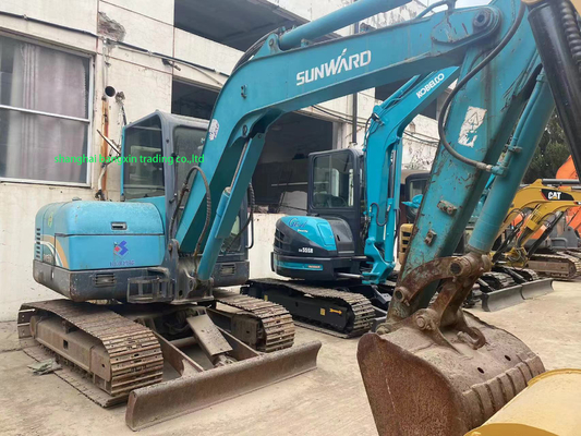 Excavadora mini SWE60 Sunward com válvula hidráulica original e capacidade de balde de 0,23m3