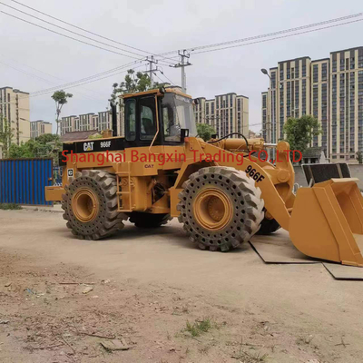Carregador de rodas usados CAT 966F com poucas horas de trabalho 0-2000 Pesando 20000-21000 kg