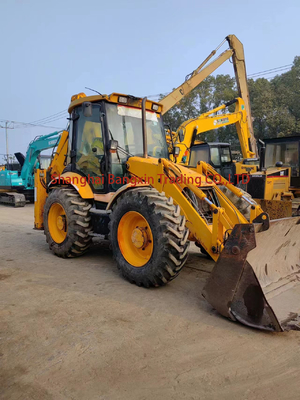 4 toneladas de peso operacional Máquina usada JCB 4CX Carregadora de retroescavação Carregadora de escavação