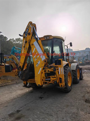 4 toneladas de peso operacional Máquina usada JCB 4CX Carregadora de retroescavação Carregadora de escavação