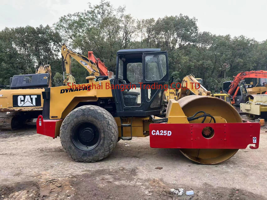 Compactor de segunda mão Dynapac CA30 CA25 com motor diesel e certificação EPA/CE