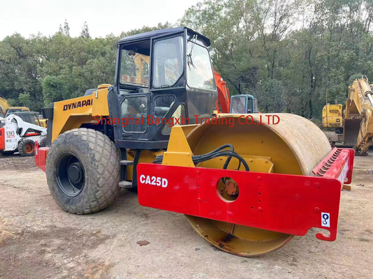 Compactor de segunda mão Dynapac CA30 CA25 com motor diesel e certificação EPA/CE