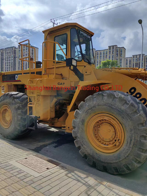 Carregador de rodas CAT980F usado com potência e estabilidade hidráulica elevadas