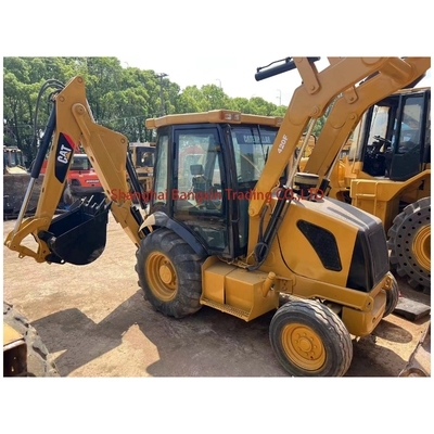 Carregador de retroescavadeira multifuncional CAT420Fh com todas as funções em boas condições de funcionamento