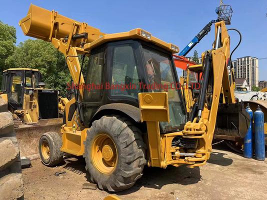 Carregador de retroescavadeira multifuncional CAT420Fh com todas as funções em boas condições de funcionamento