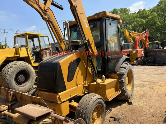 Carregador de retroescavadeira multifuncional CAT420Fh com todas as funções em boas condições de funcionamento