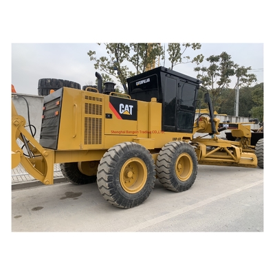 Horas de funcionamento baixas Cat Grader Usado Caterpillar 140H Land Leveler com motor Cummins