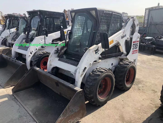 44.7 KW Mini Slide Loader de segunda mão BOBCAT S185 Mini Skid Steer para preços adequados
