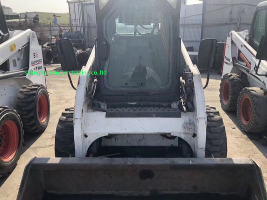 44.7 KW Mini Slide Loader de segunda mão BOBCAT S185 Mini Skid Steer para preços adequados