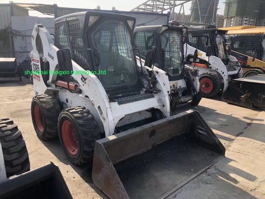 44.7 KW Mini Slide Loader de segunda mão BOBCAT S185 Mini Skid Steer para preços adequados