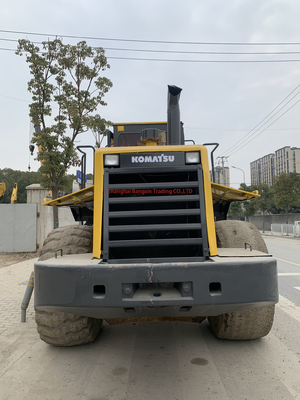 Japão Origem 21Tons Usados Komatsu WA470 Carregadores de Roda Carga nominal 7 toneladas prontos para trabalhar