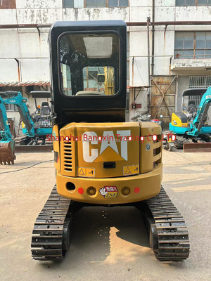 Sim, você pode inspecionar pequena máquina mini escavadeira usada CAT 303 3000 KG peso da máquina