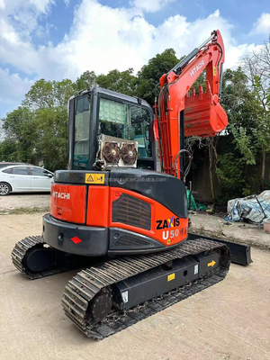 pequena máquina usada mini escavadeira Hitachi zx50U dentro de 7 dias garantia de entrega