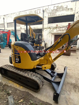 0.23m3 Capacidade de balde Komatsu PC40MR mini escavadeira com todas as funções normais