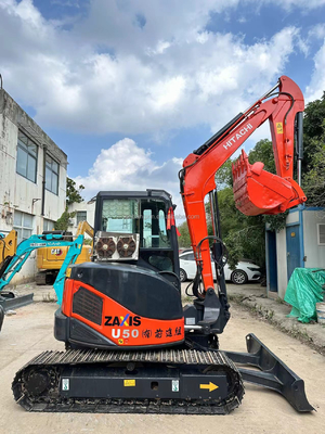 pequena máquina usada mini escavadeira Hitachi zx50U dentro de 7 dias garantia de entrega