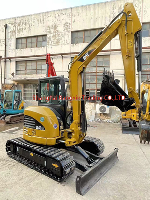 Pequena máquina usada CAT 304 mini escavadeira em boas condições