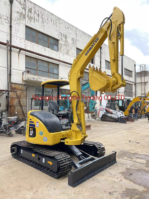 0.23m3 Capacidade de balde Komatsu PC40MR mini escavadeira com todas as funções normais