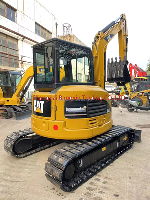 Pequena máquina usada CAT 304 mini escavadeira em boas condições