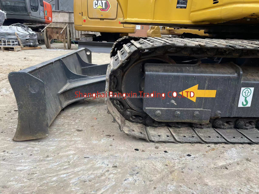 Mini-excavadora Komatsu PC55MR com 90% de graus e cilindro hidráulico original