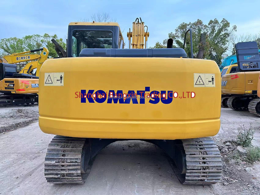 0.5m3 capacidade de balde komatsu pc130-7 mini escavadeira com forte potência e estabilidade