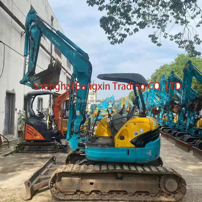 Excavadora mini KUBOTA KX155 usada com 5 toneladas de peso operacional