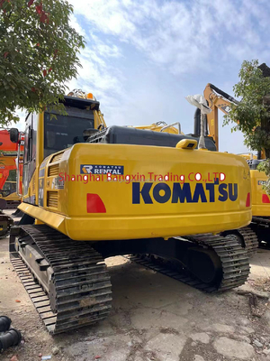 Pequena máquina mini-excavadora usada Komatsu PC210LC-8 fabricada em podemos inspeção
