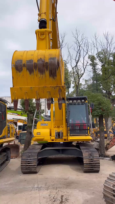 Pequena máquina mini-excavadora usada Komatsu PC210LC-8 fabricada em podemos inspeção