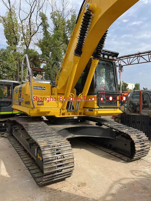 Pequena máquina mini-excavadora usada Komatsu PC210LC-8 fabricada em podemos inspeção