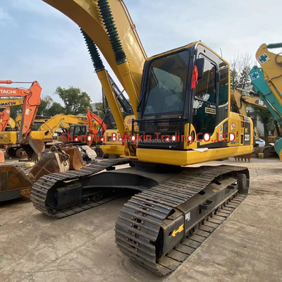 Mini escavadeira Komatsu PC220-8 com motor Cummins Forte potência e estabilidade hidráulica