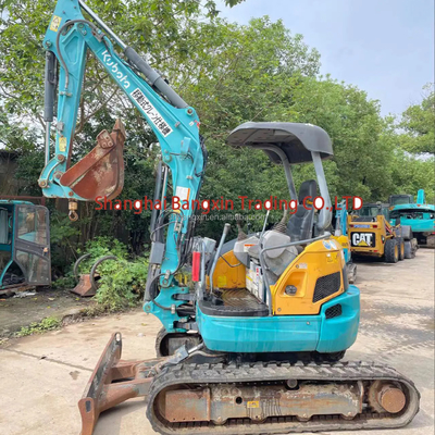 Excavadora de segunda mão com cilindro hidráulico original KUBOTA U35 Mini Excavadora em boas condições