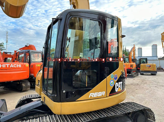 Excavadora usada CAT 308C com capacidade de balde de 0,3m3 em excelente estado