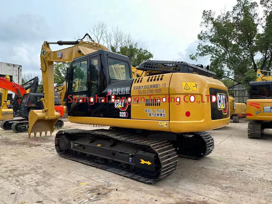 Mini escavadeira CAT 320D de 20 toneladas com capacidade de balde de 1m3 a preços acessíveis
