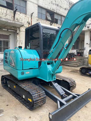 Máquina pequena usada mini escavadeira Kobelco SK60 de confiança com 7 dias de entrega