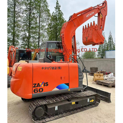 7 dias Tempo de entrega Original Japão Pequena Máquina Usada Hitachi ZX60 Mini Excavator