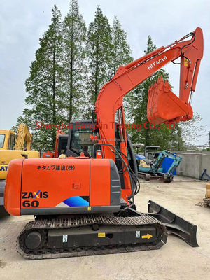 7 dias Tempo de entrega Original Japão Pequena Máquina Usada Hitachi ZX60 Mini Excavator