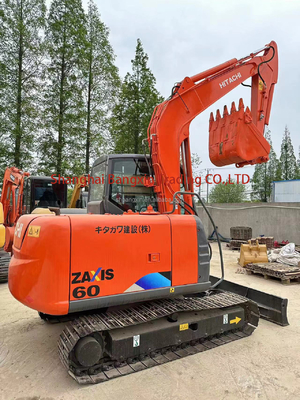7 dias Tempo de entrega Original Japão Pequena Máquina Usada Hitachi ZX60 Mini Excavator