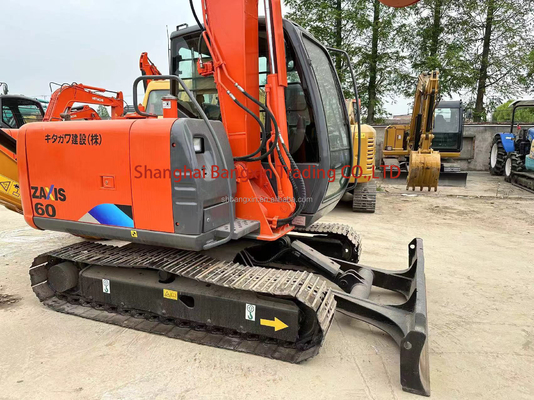 7 dias Tempo de entrega Original Japão Pequena Máquina Usada Hitachi ZX60 Mini Excavator