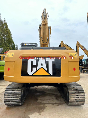 Mini escavadeira CAT 320D2L de 20 toneladas com certificação EPA/CE e excelente desempenho