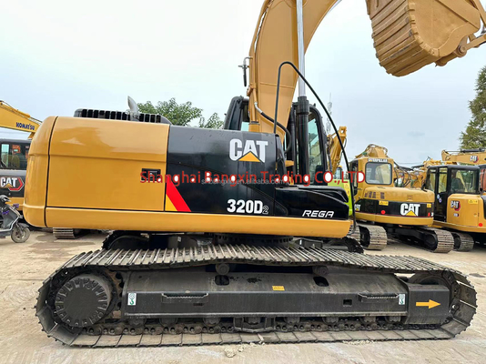 Mini escavadeira CAT 320D2L de 20 toneladas com certificação EPA/CE e excelente desempenho