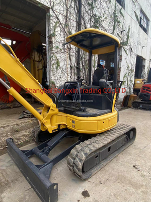 Mini-excavadora Komatsu PC40MR com válvula hidráulica original e capacidade de balde de 0,23 m3