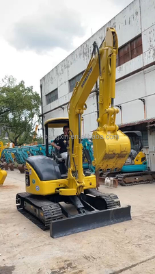 Mini escavadeira de 4 toneladas Komatsu PC40MR com certificado EPA/CE e estabilidade hidráulica