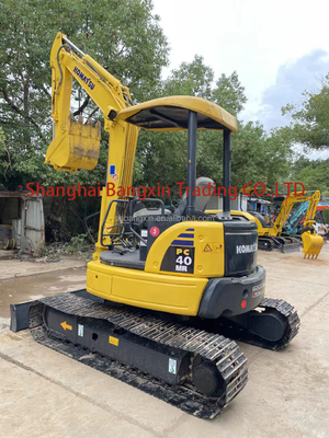 Mini escavadeira de 4 toneladas Komatsu PC40MR com certificado EPA/CE e estabilidade hidráulica