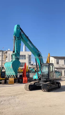 Excavadora Kobelco SK200-6E usada de 20 toneladas no Japão com motor ISUZU e certificação EPA/CE