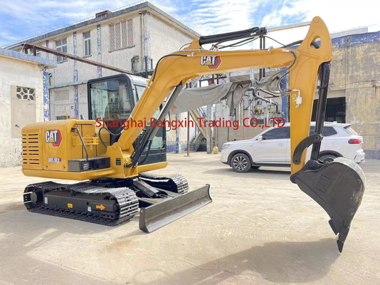 Mini escavadeira de segunda mão CAT 305.5E2 com válvula hidráulica original em boas condições