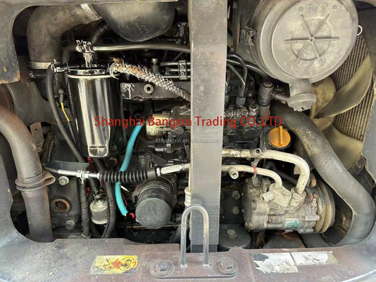700 horas de trabalho Hitachi zx50u-2 mini escavadeira alta potência e estabilidade hidráulica