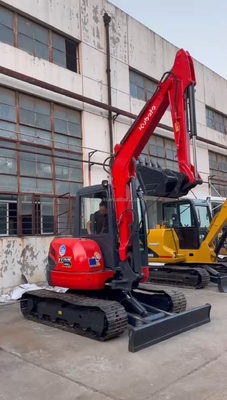 KUBOTA KX155-3z Mini Excavatora Usada de 5 toneladas com capacidade de balde de 0,23m3 e forte potência